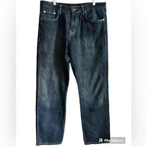 Calvin Klein straight fit, dark wash men’s jeans. Size 34 X‎ 30